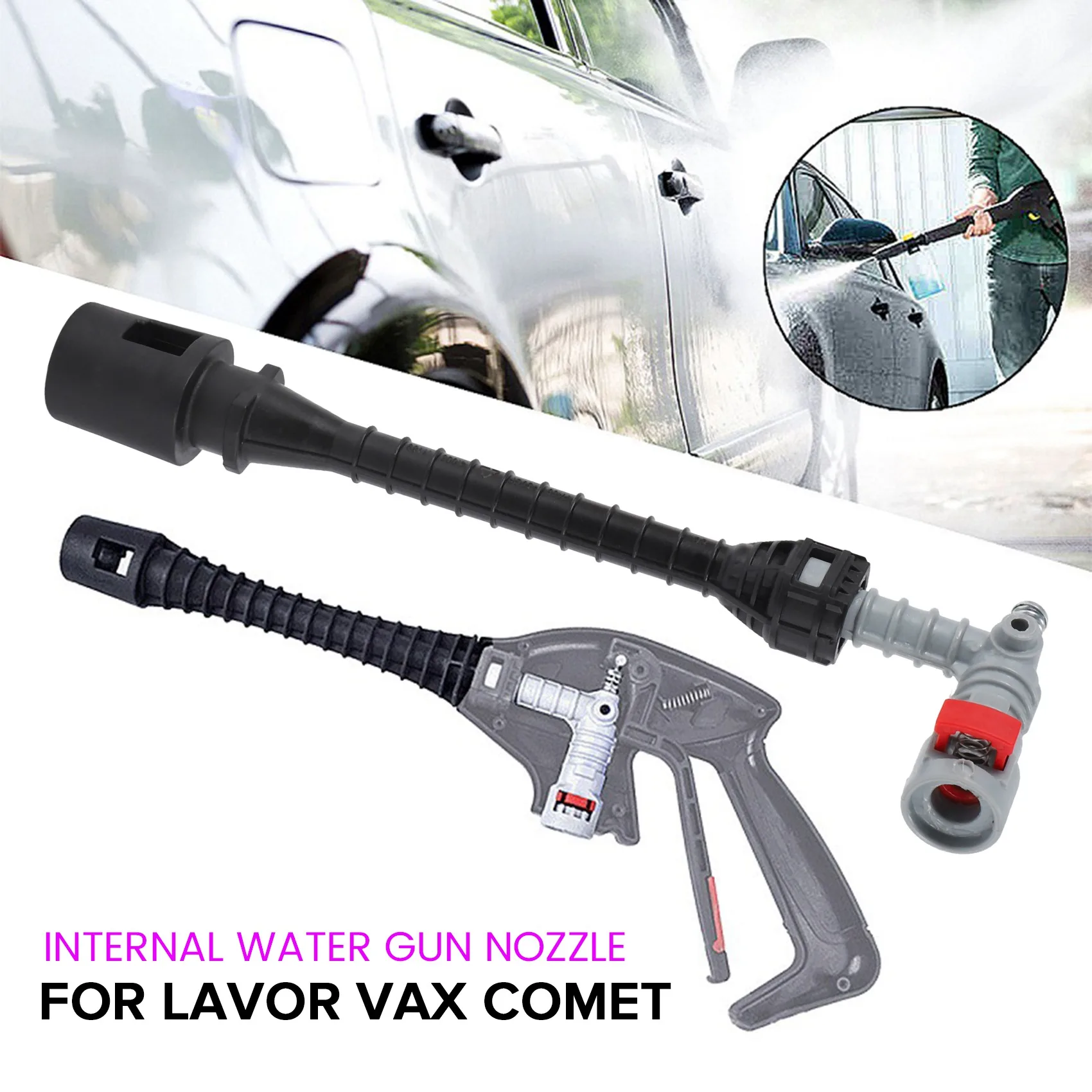 Super Sale Car Water-Gun Nozzle For Lavor Vax Comet High Pressure Washer Spool Home Car Garden Cleaning Washing Tools