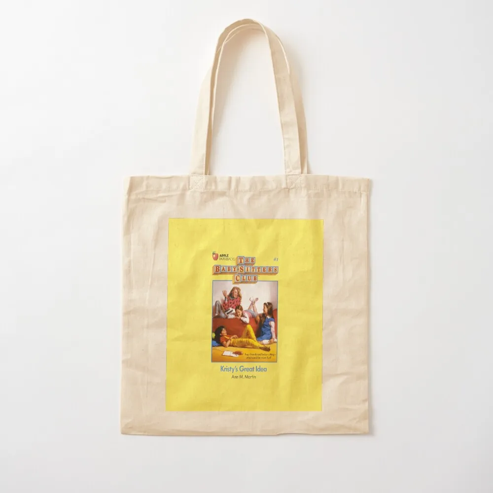 The Baby-Sitters Club - vintage book cover Tote Bag Shopping bags Lady bag cloth bag woman