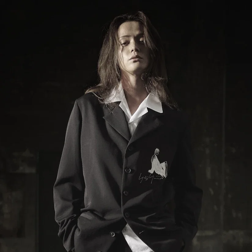 

YOJI OOAK GABARDINE WOOL JACKET Embroidery Classic Reproduction Heavy duty Wool Suit