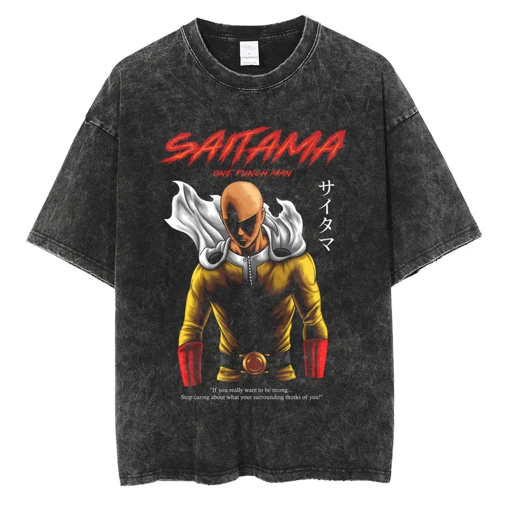 

Уличная футболка в стиле хип-хоп с принтом аниме, хлопковая футболка в стиле Харадзюку, повседневная винтажная черная футболка, топы, мужская футболка с коротким рукавом