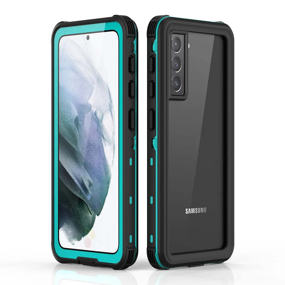 For Samsung Galaxy S21 Ultra S21 Plus S21 Redpepper Waterproof Ip68 Underwater 3m Diving Surfing Shockproof Hard Case Cove
