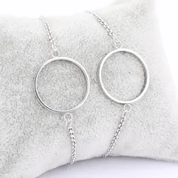 3pcs Stainless Steel Blank 20mm Open Bezel Frame Connectors For Chain Bracelets Making Diy Resin Jewelry Making Accessories