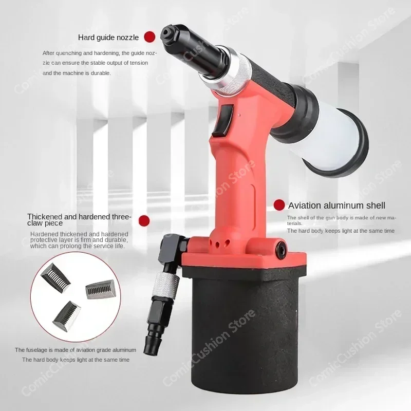 S30 pneumatic rivet gun industrial grade self-priming nail gun rivet machine pneumatic rivet pneumatic  gun 19mm tools