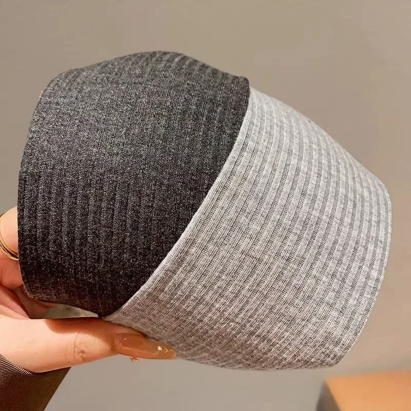 Modisches, extra breites Haarband, Kopfbedeckung, gestrickter Turban-Kopfwickel für Frauen und Mädchen, hübsche und niedliche Haar-Accessoires – Detail 7