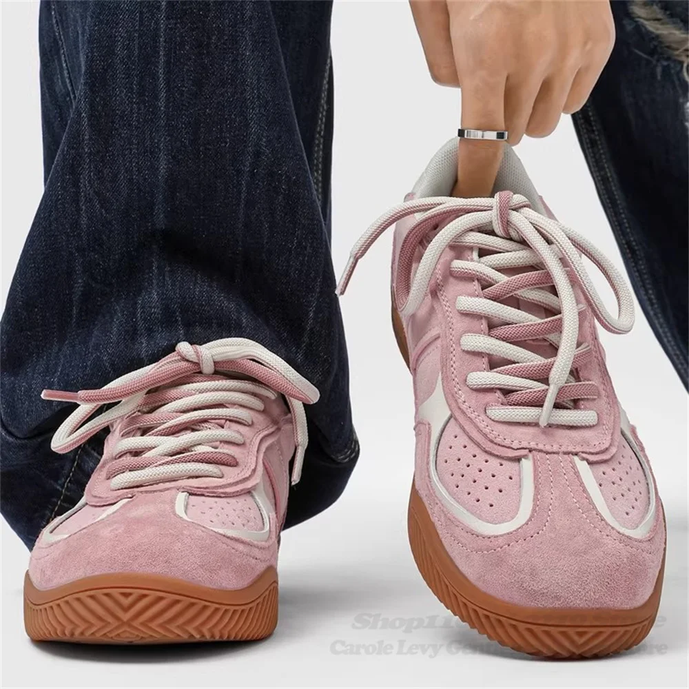 Men's British Style Commuting Retro German Training Shoes Classic Trendy Round Toe Summer Comfortable Lace Up Casual Shoes