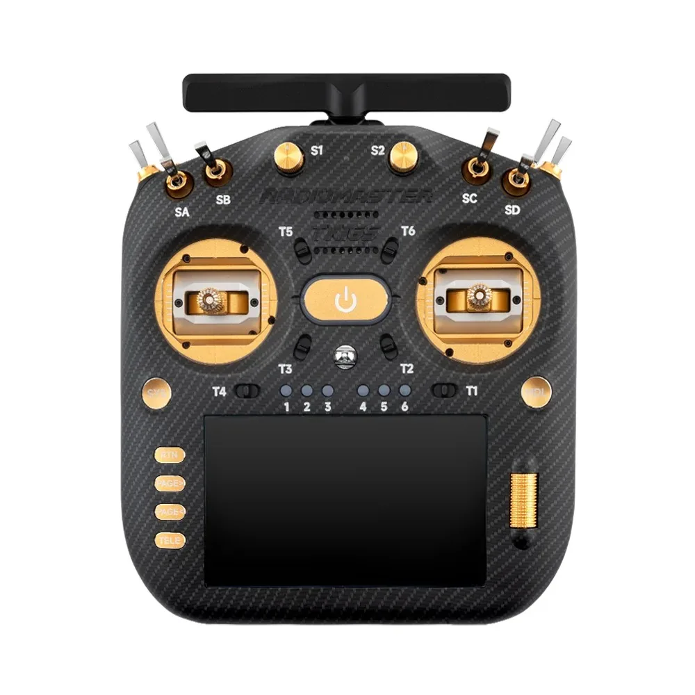 Radiomaster TX16S MK3 MAX ELRS - 2.4GHz 16CH Radio Transmitter with AG02 Metal Gimbal for FPV Drone Racing