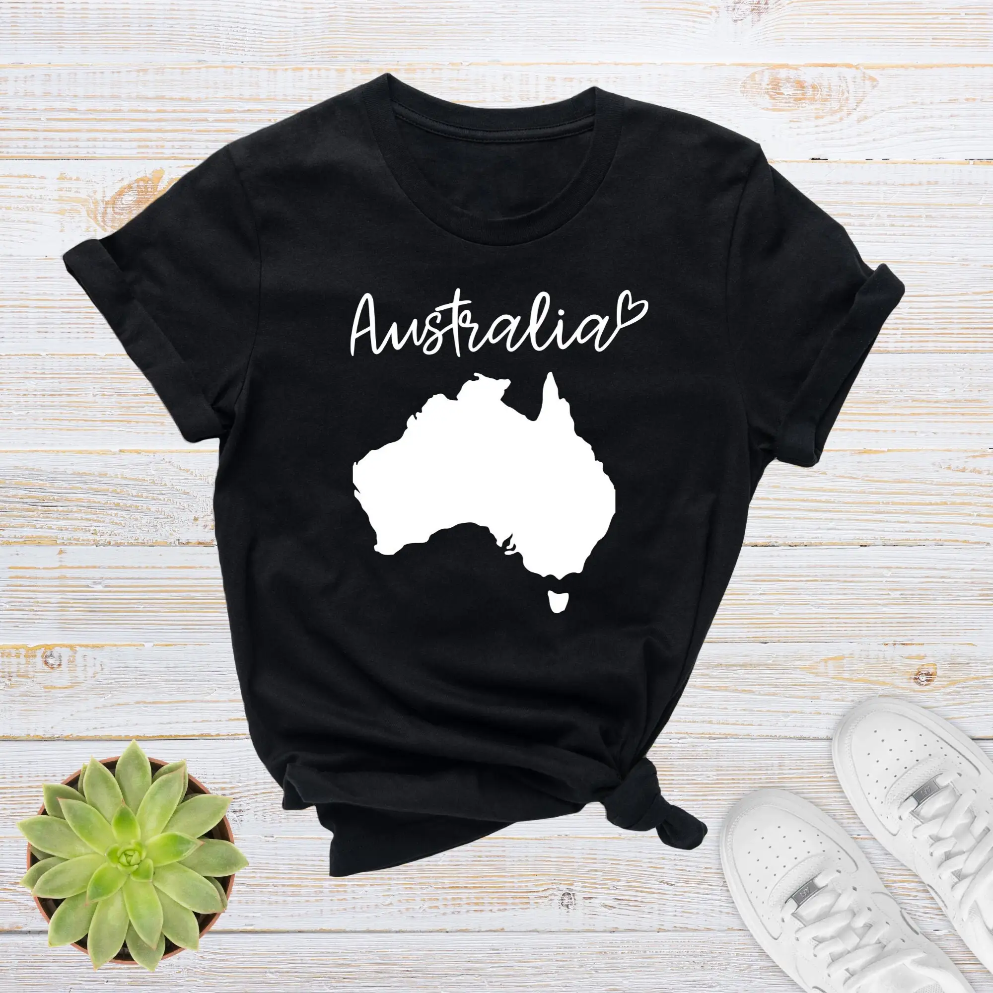 

Australia T Shirt Map Travel Summer Trip Traveler s City