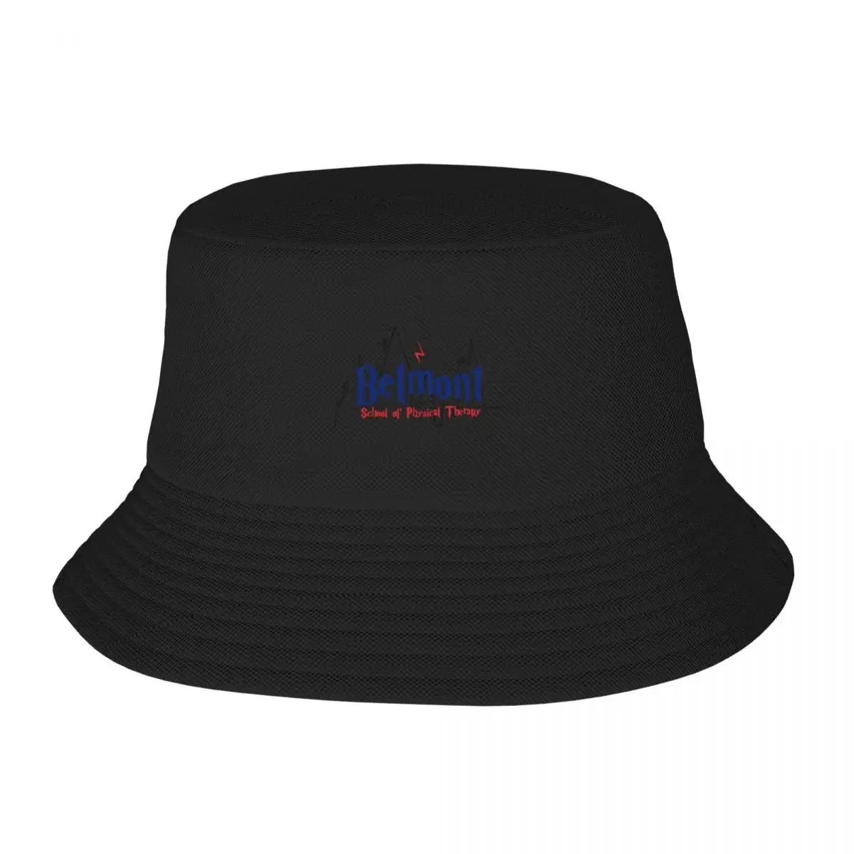 New Belmont School of Physical Therapy Bucket Hat Caps derby hat birthday Snapback Cap Men's Hat Women's