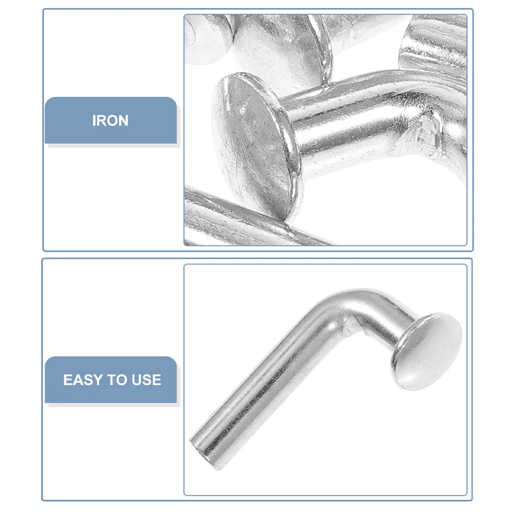 50 Pcs Shelves Accessories J Clips Hook Trailer Pallet Rack Racking Drop Pin Steel Bolts Heavy Duty Hooks