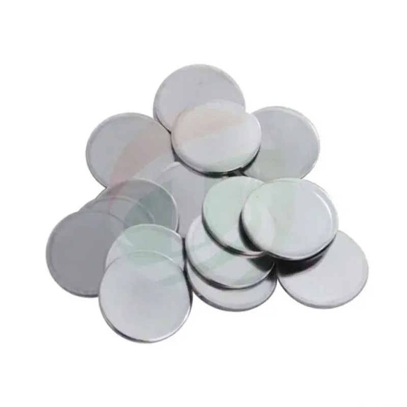 100pcs SS304 304 Stainless CR2032 CR2025 Coin Cell Spacer Gasket for Button Battery Metal Material Multi Size