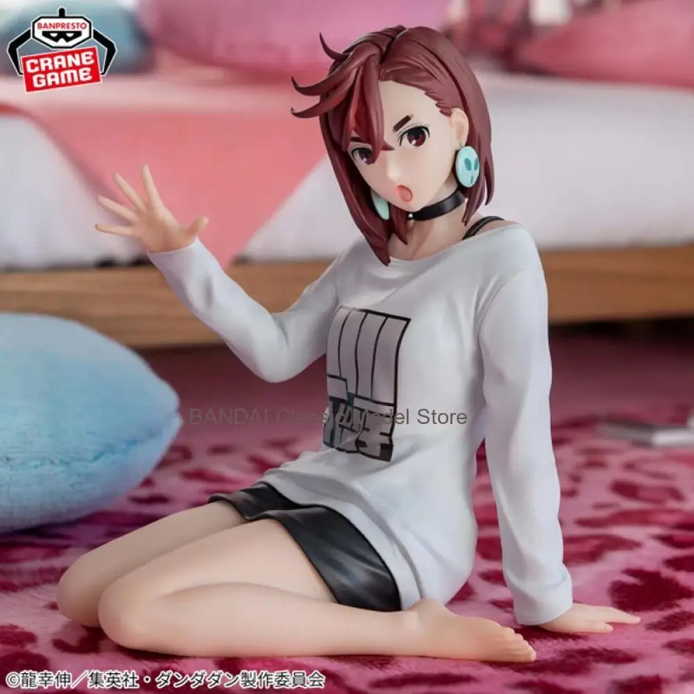 Genuino Originale Bandai Namco Banpresto Dan Da Dan Relax Time Ayase Momo Anime Figura Modello Collezionista Figurine Giocattoli Bambola Regalo