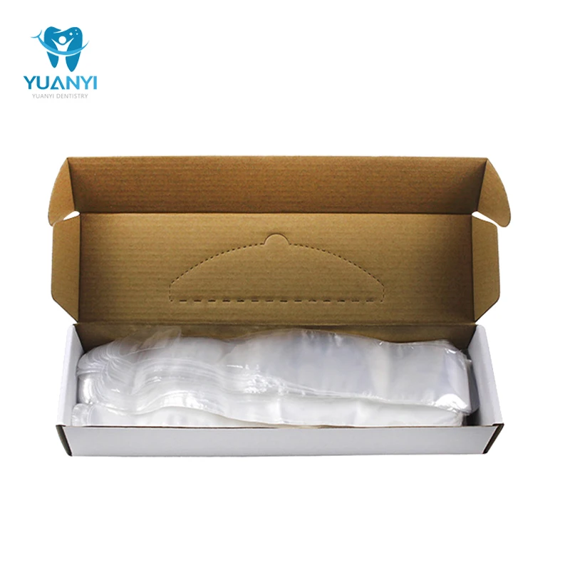 500 Pcs/Box Disposable Dental Oral Intraoral Camera Cover For Dentist Lab endoscope film handle sleeve Intraoral Camera Sleeve