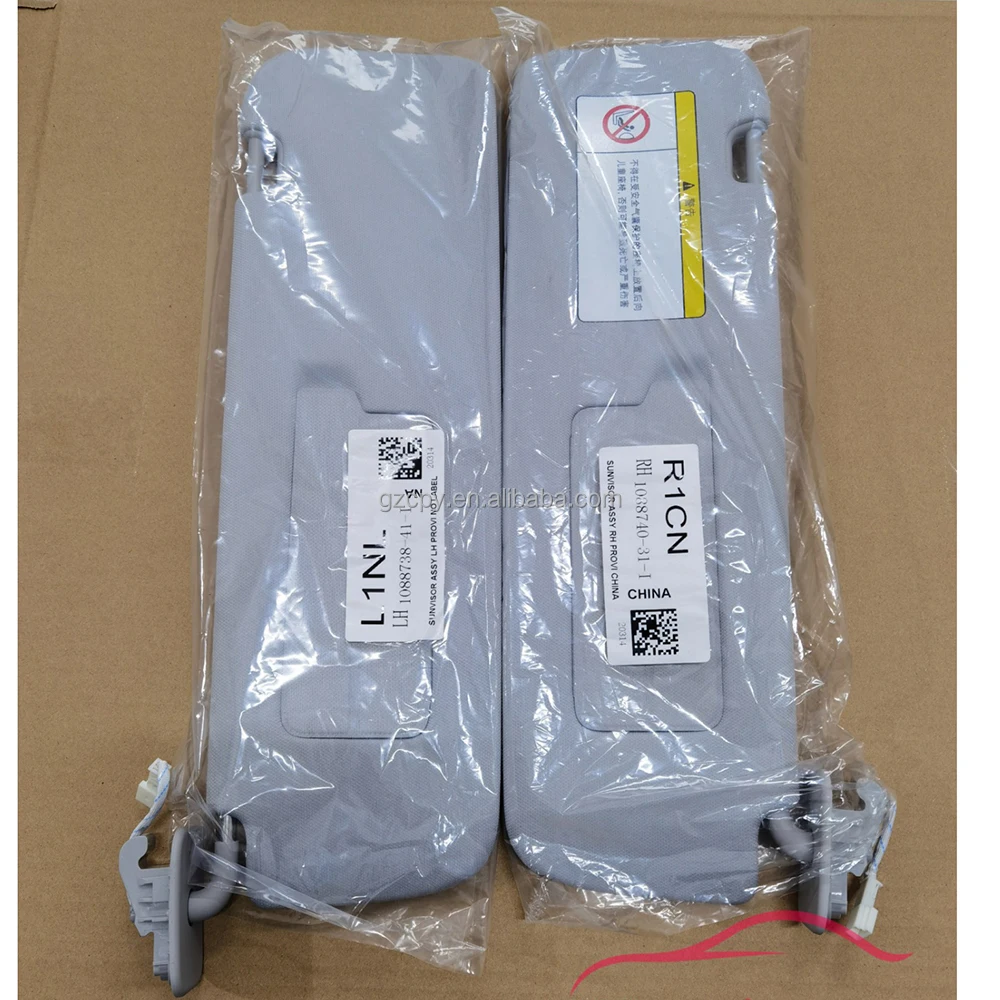 Auto Parts Original Equipment for Accessories Left and Right Car Sun Visor Vanity Mirr for Model 3 Interior 1088738