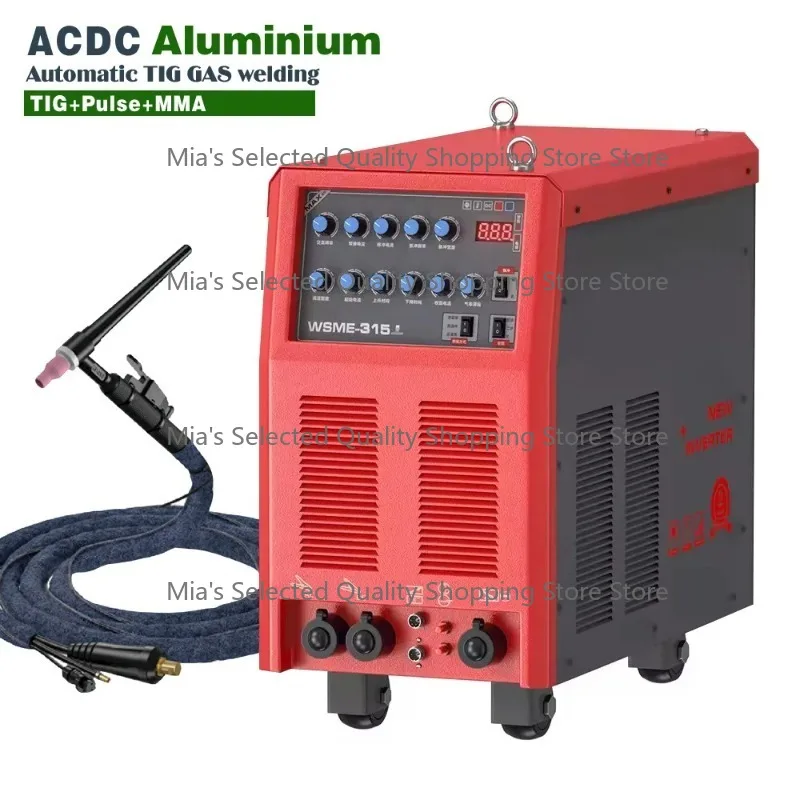 WSE/WSME-315/400/500 Industrial Type AC/DC Square Wave Pulse Aluminum Welding Machine Argon Arc Welding