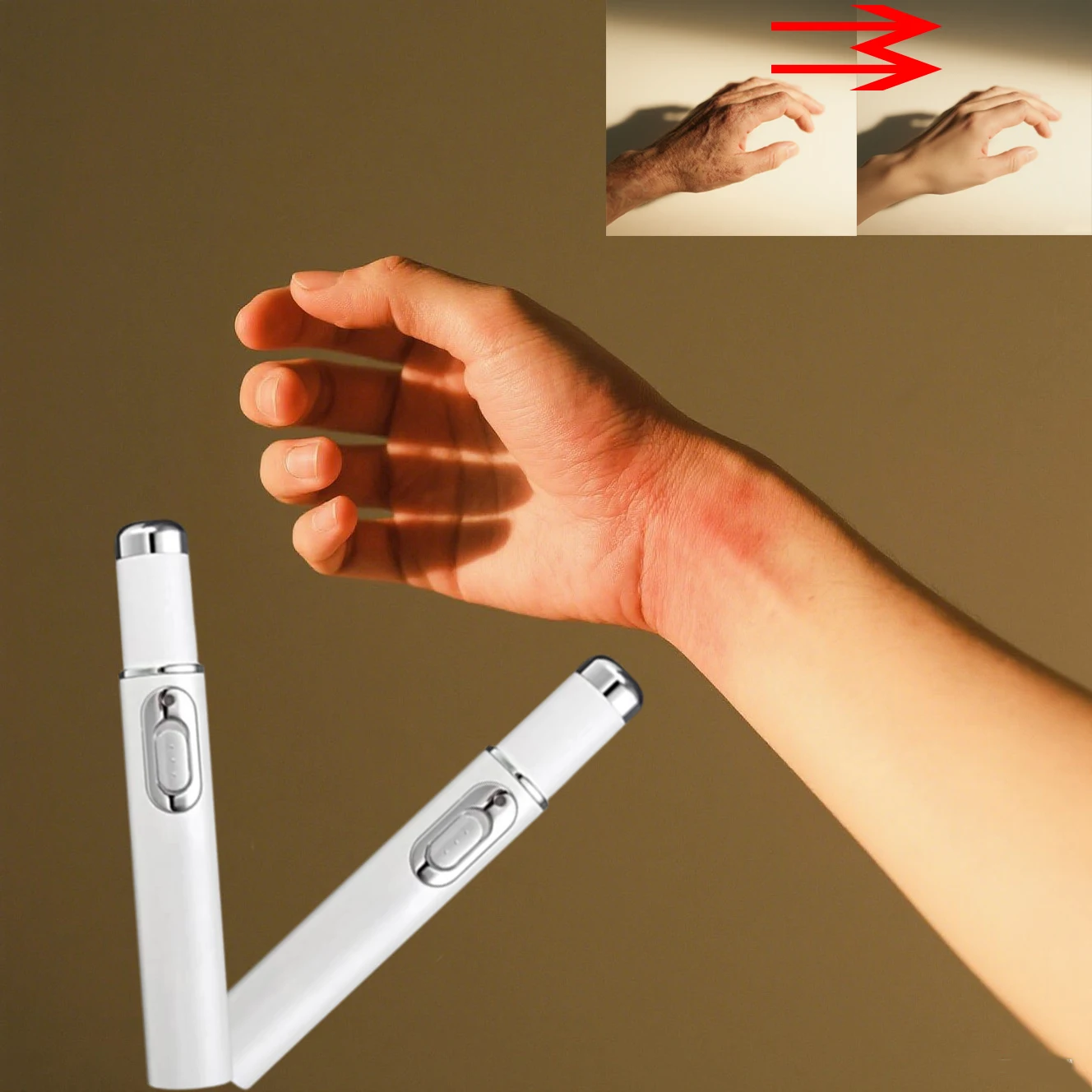 

Новая лазерная указка Лазерная терапия эффективно мишени Уход за кожей и восстановление для более гладкой кожи