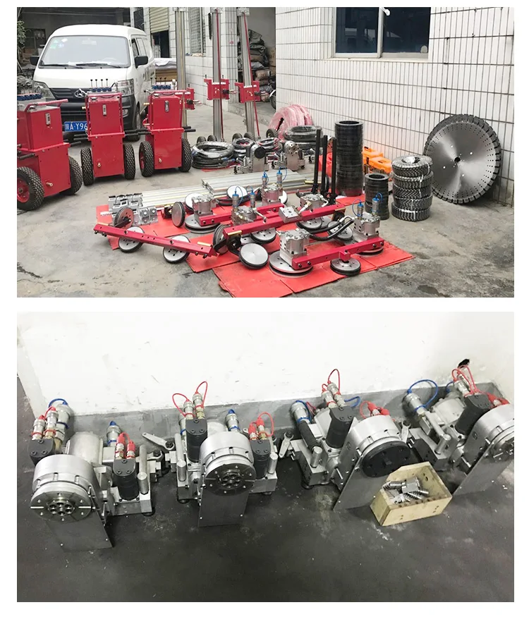 Compact Hydraulic Concrete Wall Saw 62-73cm Deep Cut