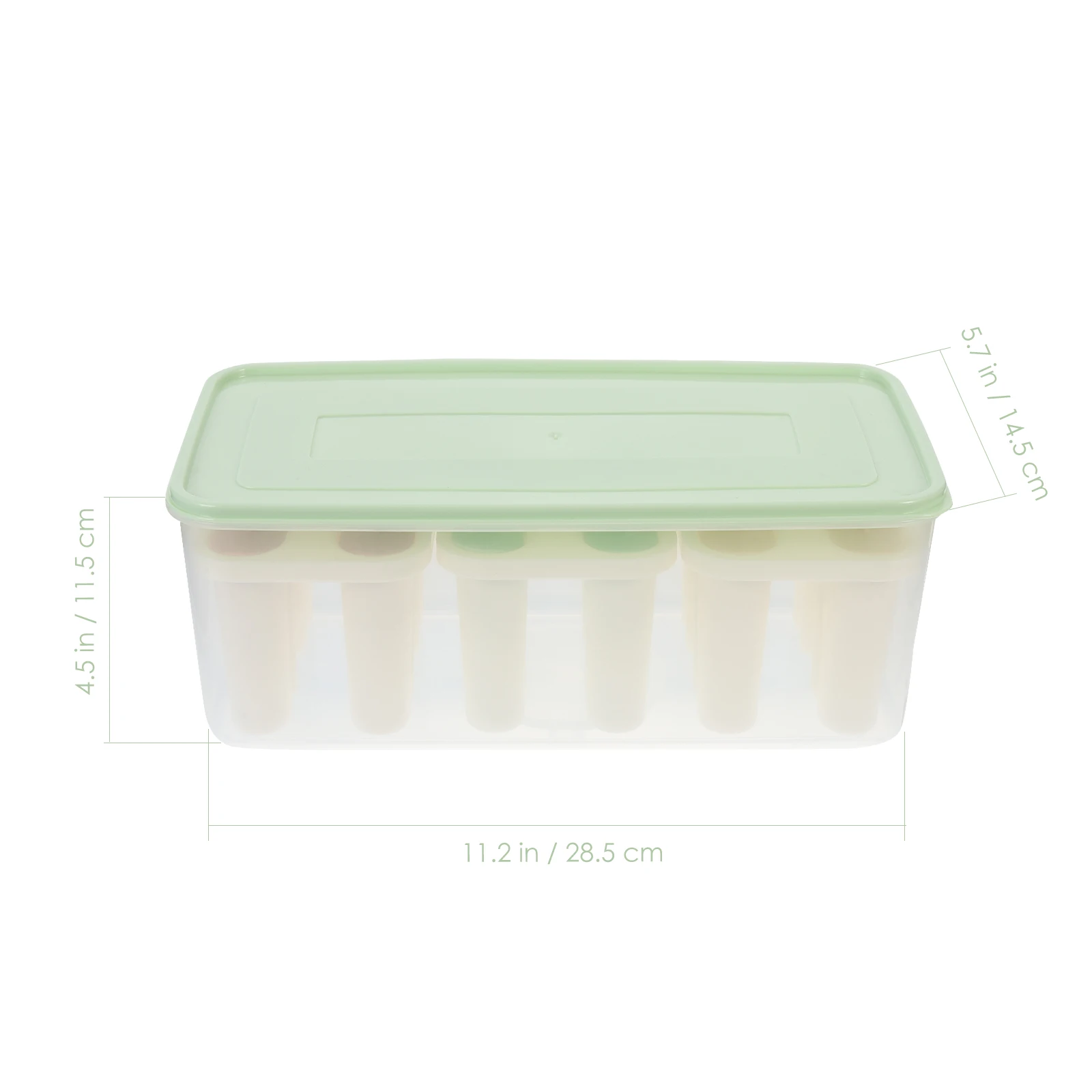 

1 Set Ice Cream Pp Material Reusable Freeze Resistant Molds For Popsicle Making With Lid Diy Ice Cream Maker Tools Home Kitchen