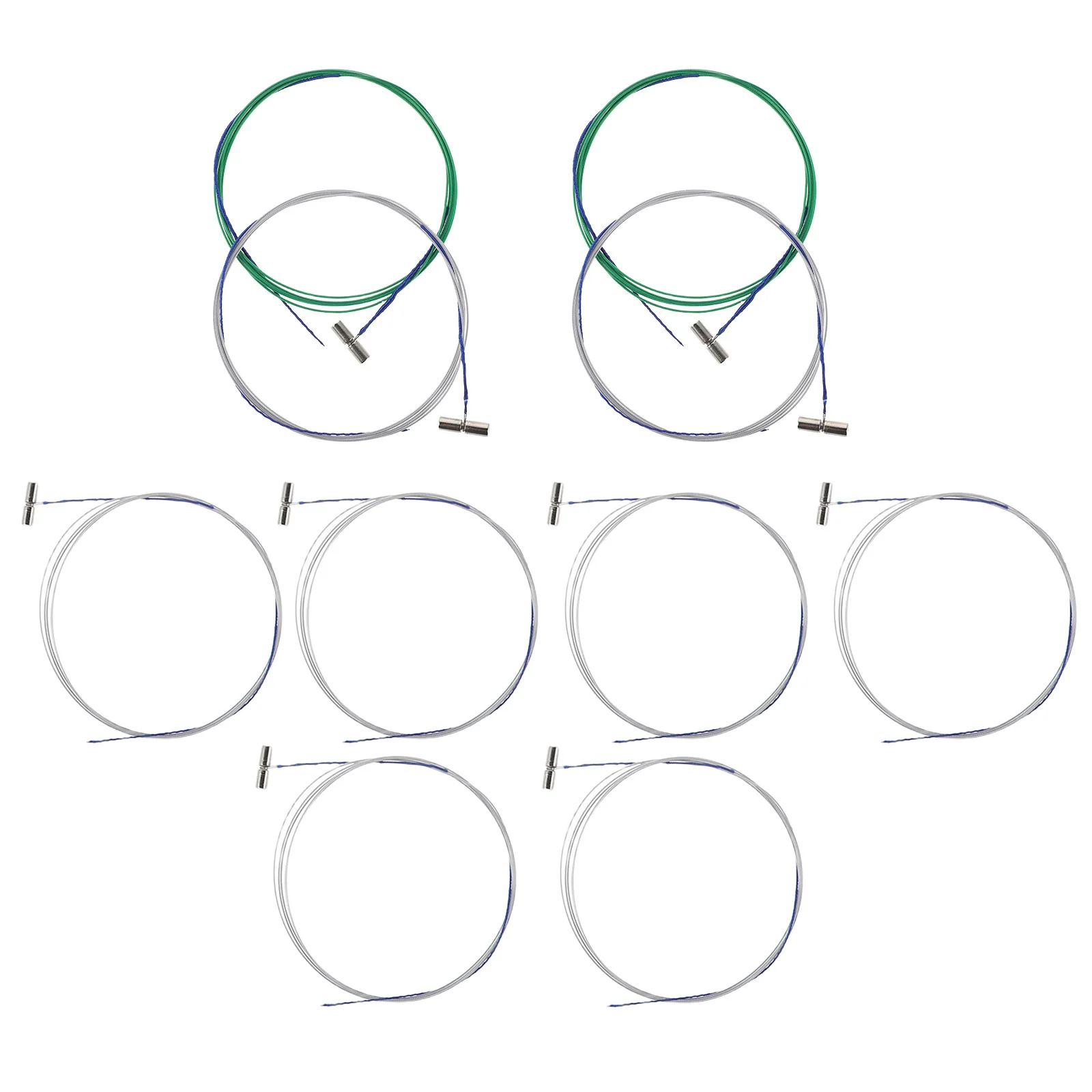 

1Set Chinese Guzheng Metal Strings Pure Tone Long Lasting Material Smooth Surface Ideal for Young Musicians Guzheng Part