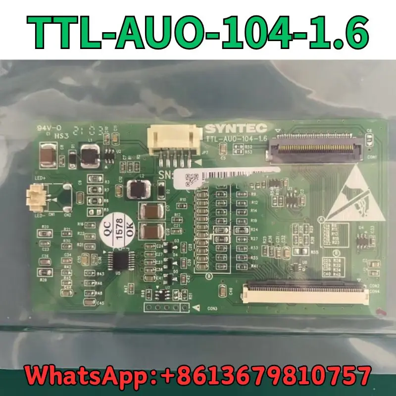 second-hand Circuit board TTL-AUO-104-1.6 test OK Fast Shipping