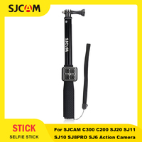 SJCAM Remote Control Selfie Stick Monopod Aluminum For SJCAM C300 C200 SJ20 SJ11 SJ10 SJ8PRO SJ6PRO SJ6 Legend Action Camera