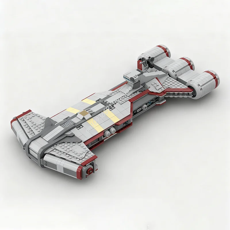 

1458 шт. MOC Hammerhead Class Frigate Star Battle Модель Строительные блоки DIY Креативная игрушка Образование Рождественские подарки Кирпич на день рождения