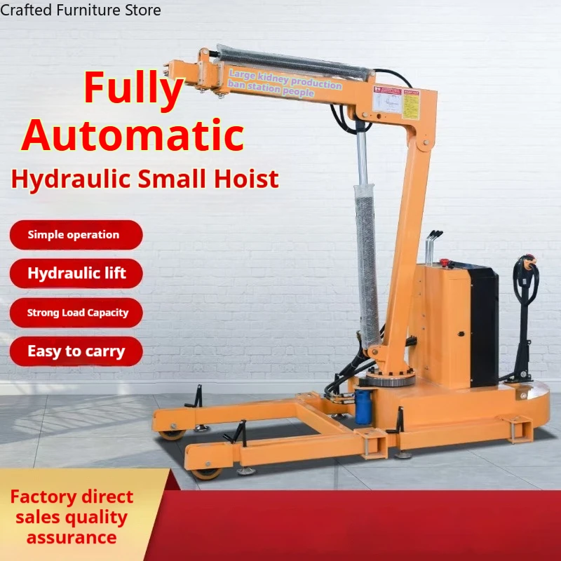 Fully Electric Crane Mobile Hydraulic Silent Durable Crane Customizable Smooth Movement Commercial Machinery Guindaste ZY60DJ