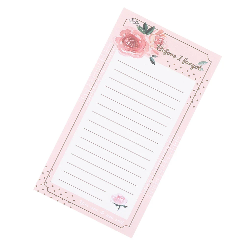 

Notebook Grocery List Pads Magnetic for The Refrigerator Notepad Fridge Planner Notepads