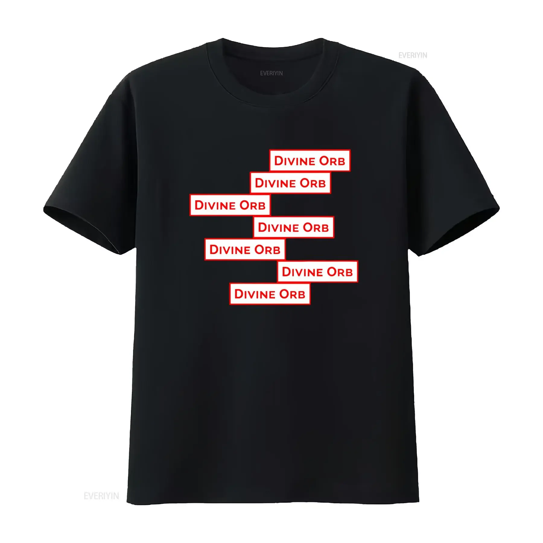 Divine Orbs Path Of Exile Inspired Fashionable T Shirt for Men and Women vintage Washed designer clothes Stylish Casual homme