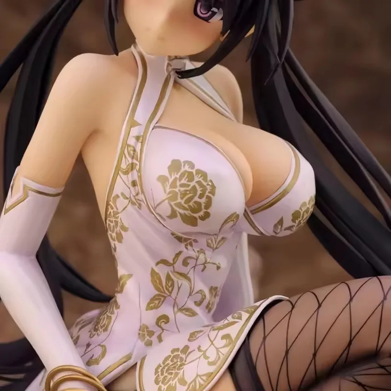 Anime Figuren Twilight Mensen Winter Maan Jasmijn Tricolor 1/6 Animatie PVC Model Met Cheongsam Ornament Collectie Speelgoed Geschenken