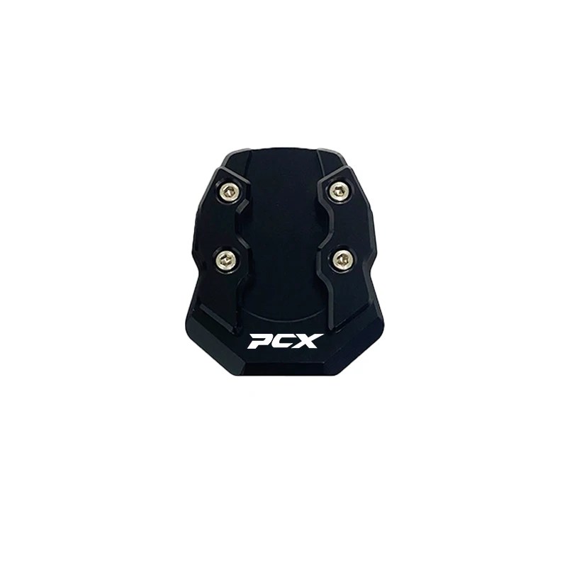 Motorfiets Cnc Standaard Voet Zijstandaard Ondersteuning Verlenging Vergroter Pad Voor Honda Pcx125 Pcx150 Pcx 160 150 2018 2019 2020 2021