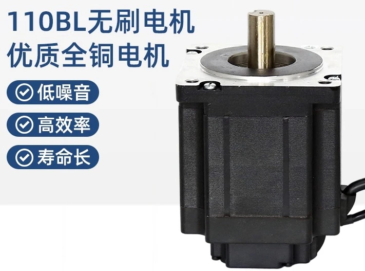 110 brushless motor 3000 rpm, high power, high torque 1KW48V or 310V DC brushless motor accessories