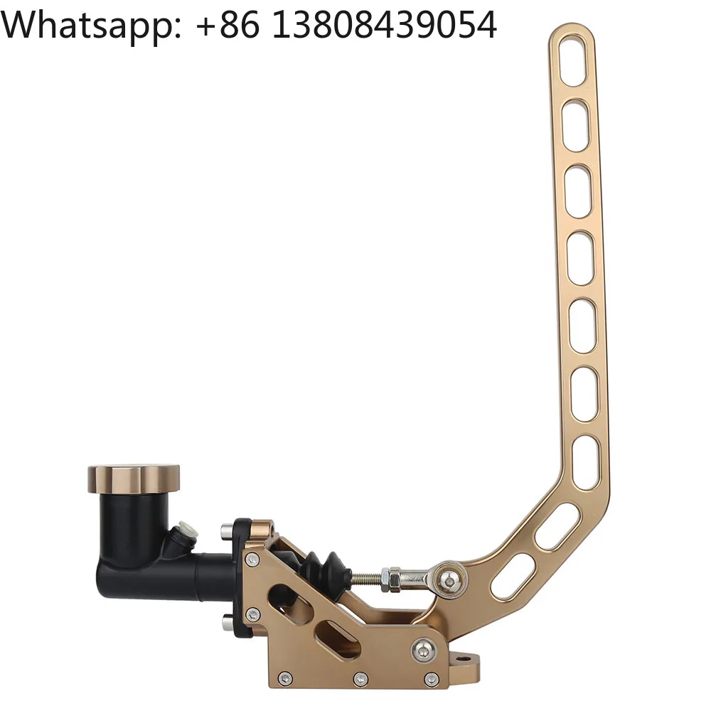 Universal Vertical Type Racing Car Hand Brake Sim Sports Hydro Adjustable Drift Oil Hydraulic Handbrake Handle Kit