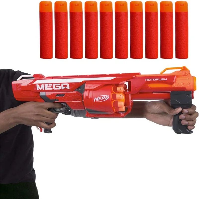 60 قطعة حزمة إعادة تعبئة السهام لـ Nerf N-Strike Mega Blaster Mastodon Twinshock متوافق مع مسدسات لعبة رصاصات السهام للألعاب الخارجية