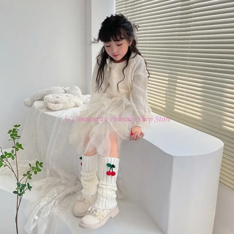 85AE Zopfmuster-Beinstulpen, Kleid, Leggings, Kostümzubehör, Schulmädchenstrümpfe – Detail 7