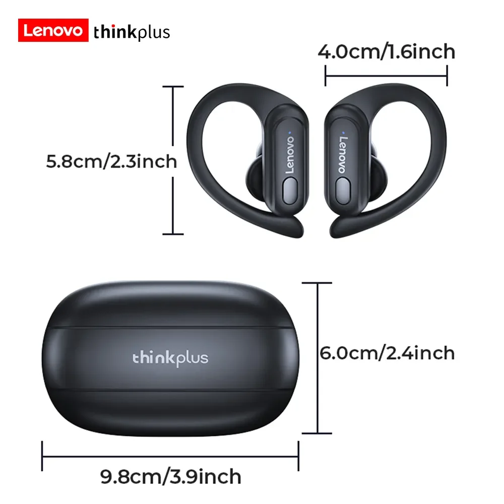 Подборка AliExpress Беспроводные Bluetooth-наушники Lenovo Thinkplus XT60B, TWS-наушники с микрофоном и шумоподавлением, водонепроницаемые наушники