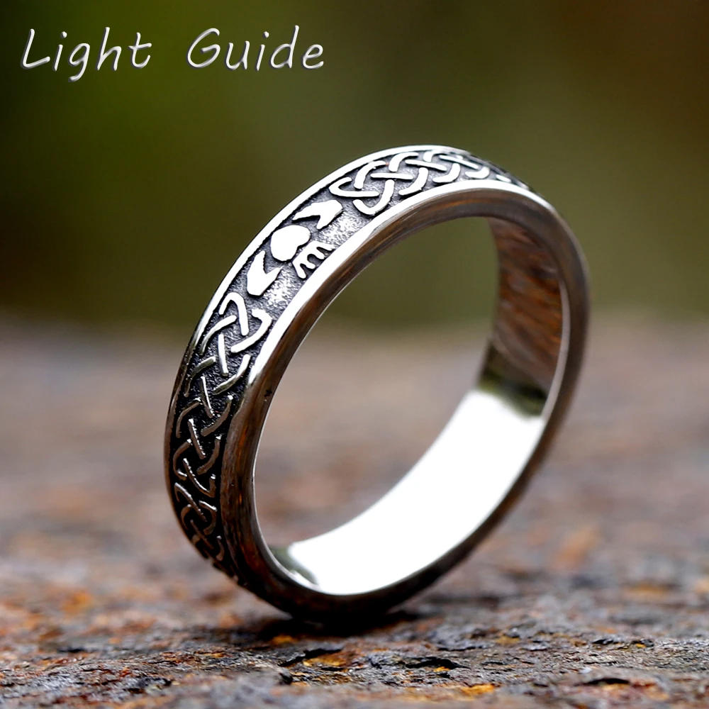 2024 New ceative design Girlfriend Gift Fashion viking lover couple ring For Man WomenWedding Gift jewelry