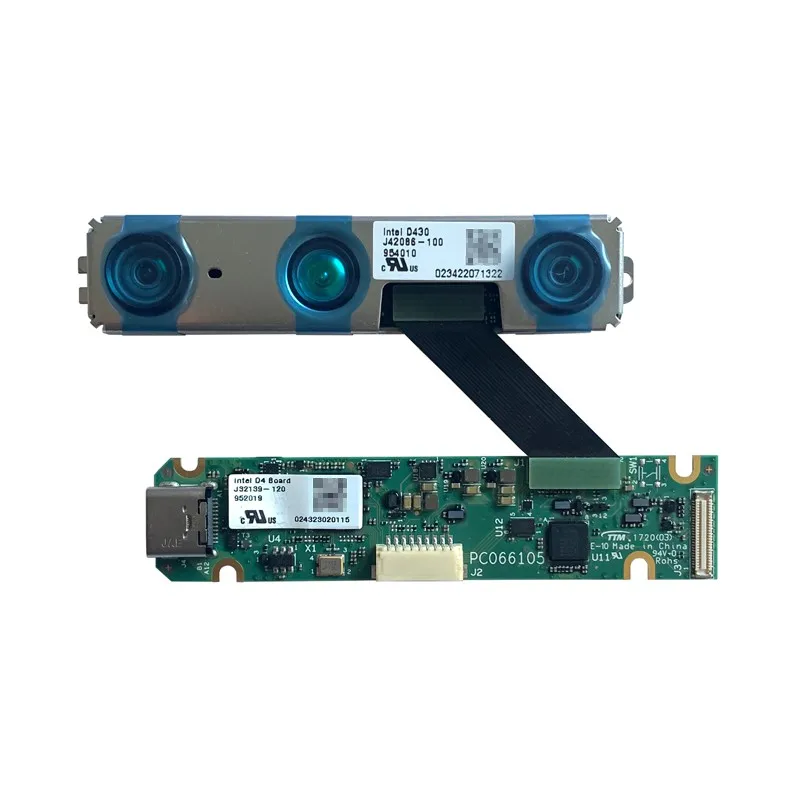 Módulo de cámara realista intel Realsense D430, placa inteligente de cámara R & D