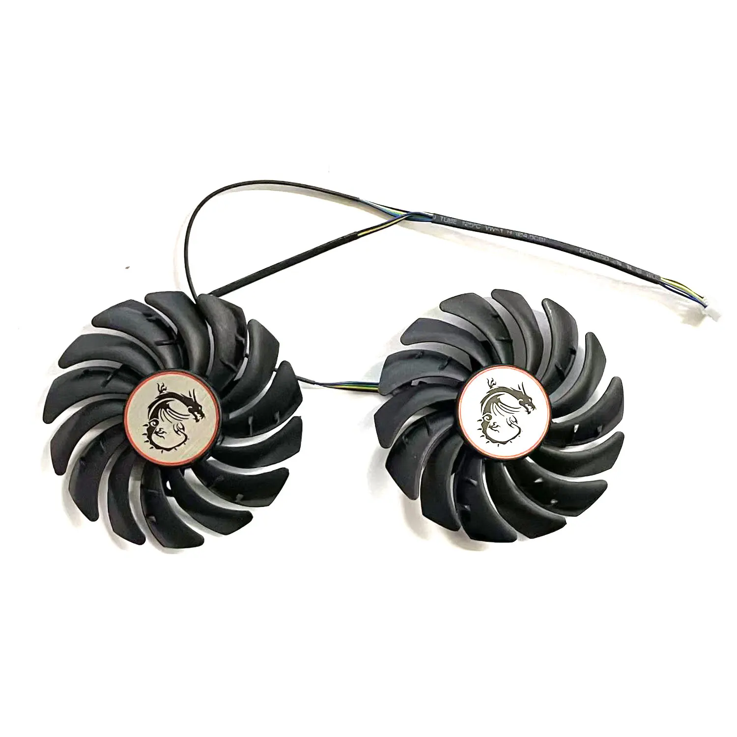

GPU fan 85MM 4PIN PLD09210S12HH suitable for MSI GeForce GTX1050 1050ti GAMING graphics card replacement