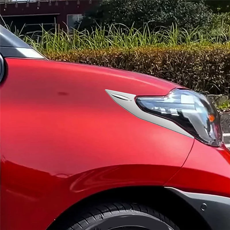 

Высококачественные автомобильные фары, отделка бровей и век, наклейка из нержавеющей стали, Стайлинг автомобиля для Toyota Sienta 2024