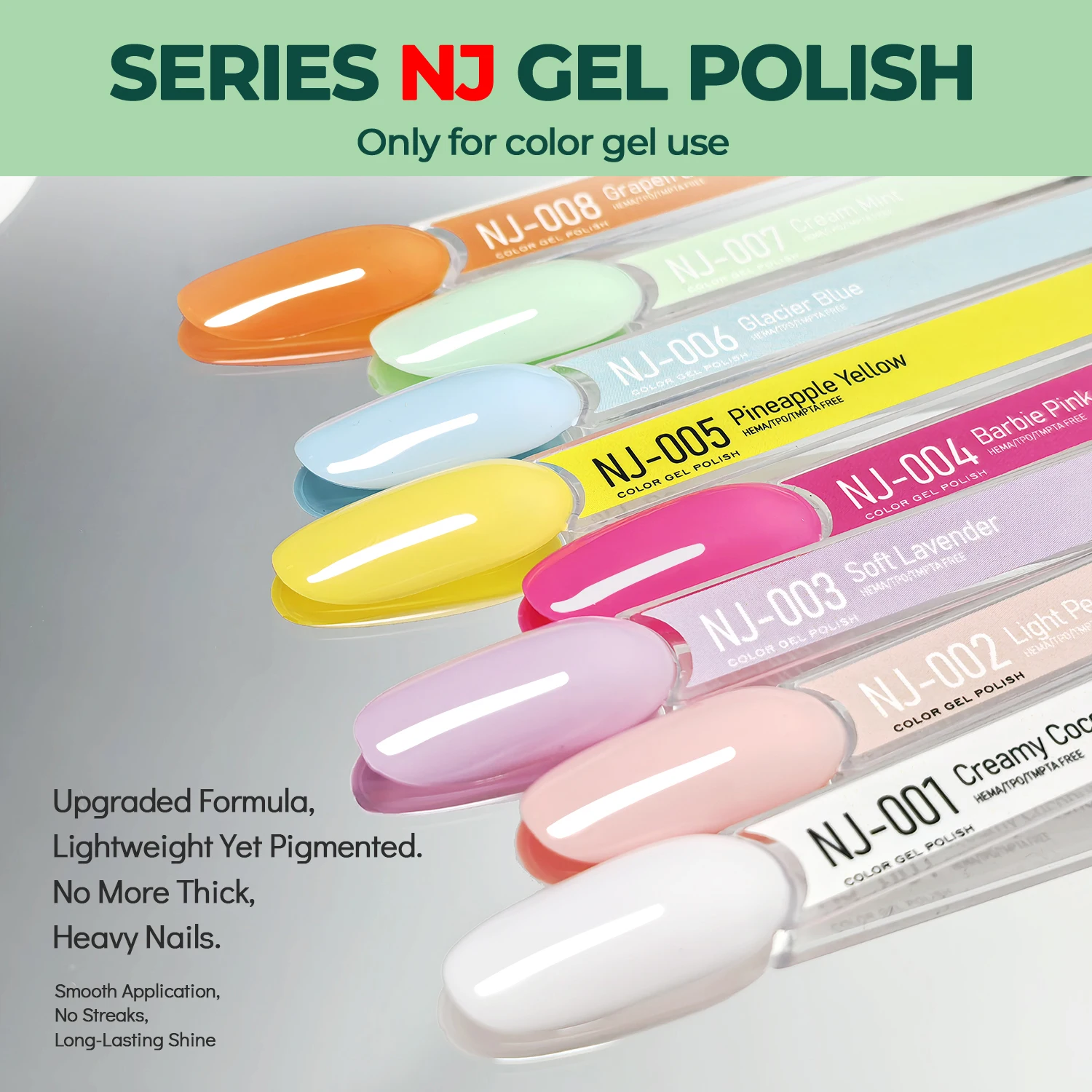 Nailpop Nagellack Gel Polish Builder All-in-One 20 Farben Sommer Trendiges Nagelgel Nagelstudio-Kunst Einfache DIY-Nagel-Maniküre 1 Stück – Detail 2