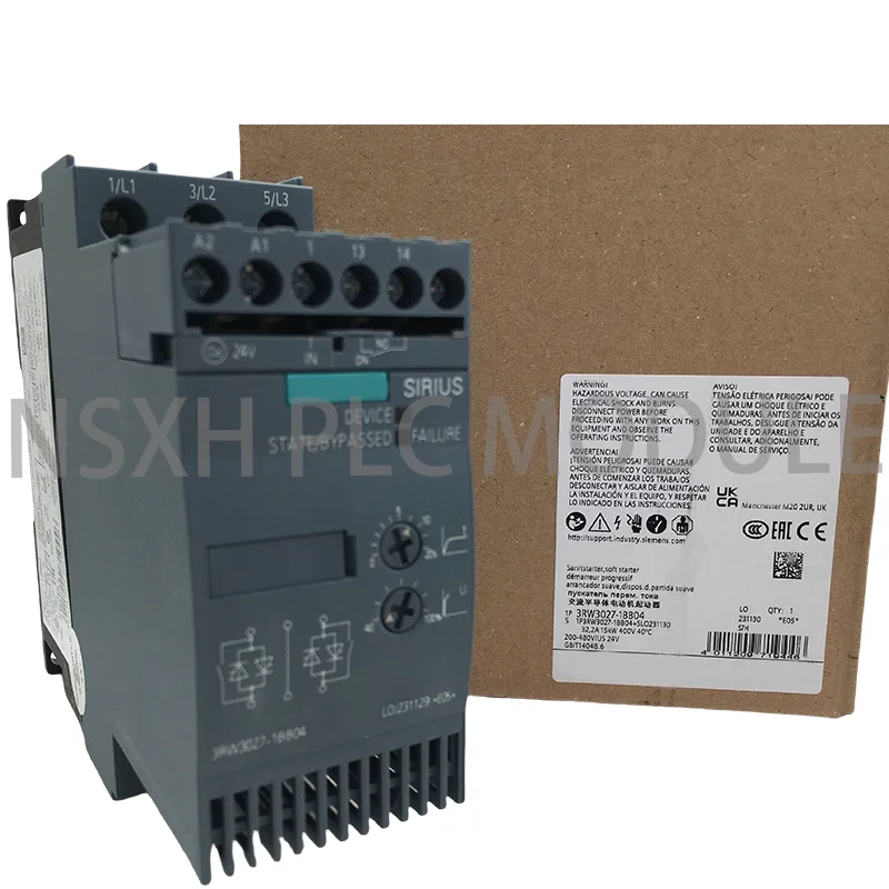 

New Softstarter 3RW3026-2BB04 3RW4046-1TB04 3RW3027-1BB04 In Stock