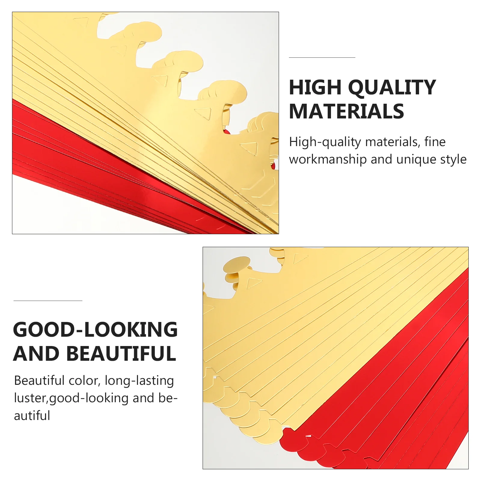 

20Pcs Paper Crown Party Hats Birthday Supplies Golden Red Durable Comfortable Kids Adult Birthday Hat for Celebration Photos Fun