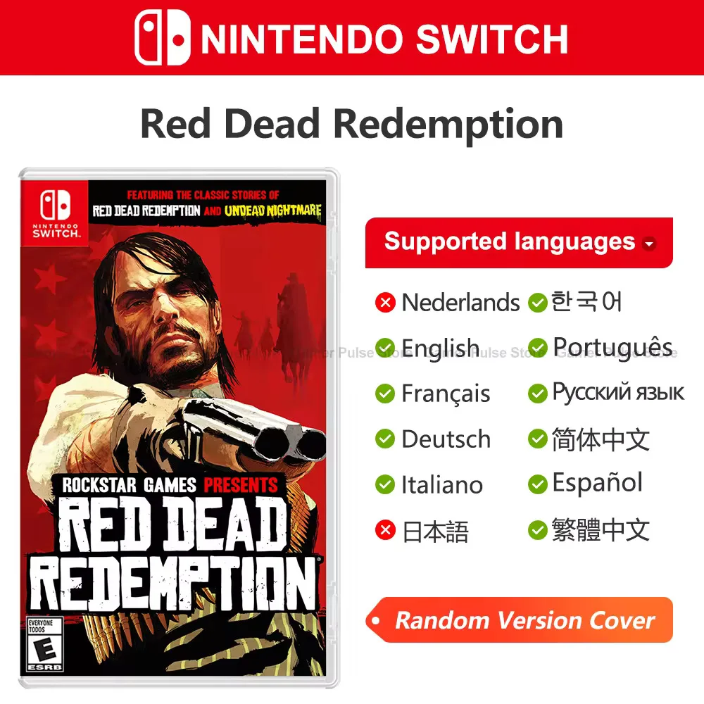 Red Dead Redemption Nintendo Switch Game Deals 100% Original