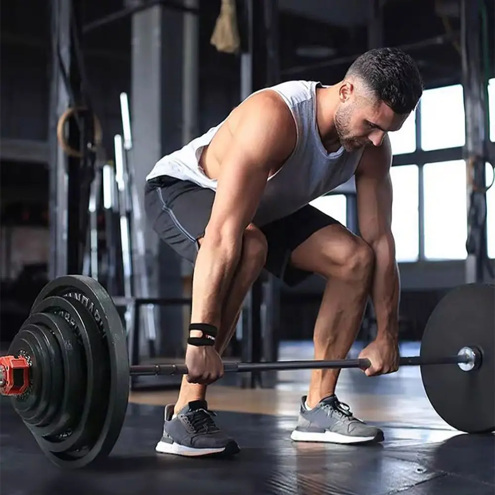 

New Polyester Fiber Elastic Pressure Wrist Strap Comfortable Solid Color Fitness Wristbands Wrist Brace Sprain Prevention