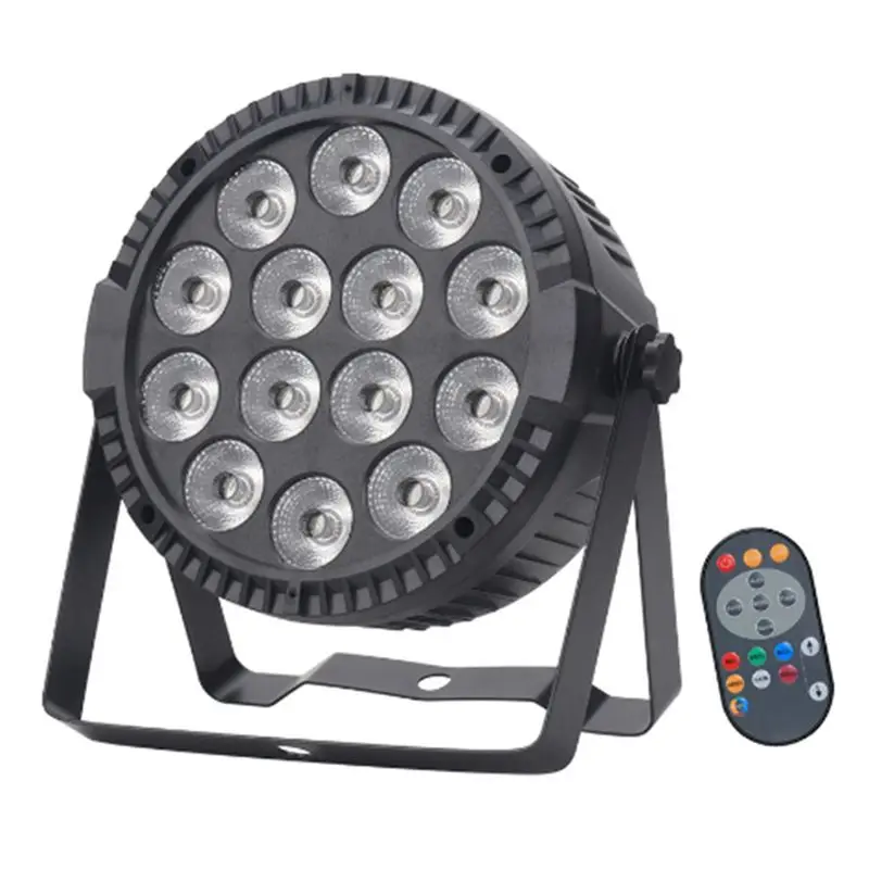 Special Offer~2PCS 80W Par Light 4In1 RGBW 14 LED Stage Effect Light DMX512 Remote Control Flat Light For KTV DJ Bar Light US Pl