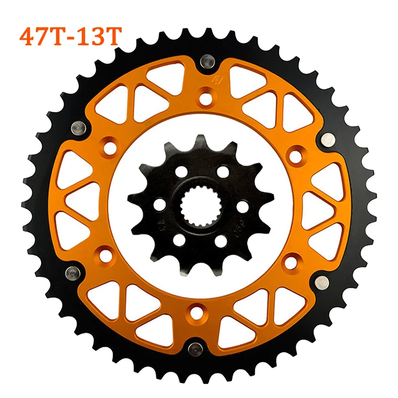 ضرس أمامي وخلفي للدراجة النارية 520 45T-52T 13T لسوزوكي RM125 RMZ250 RM 125 RM-Z 250 K1,K2,K3 K6,K7,K8,K9,L0,L1 V,W,X J,K,L,M #4