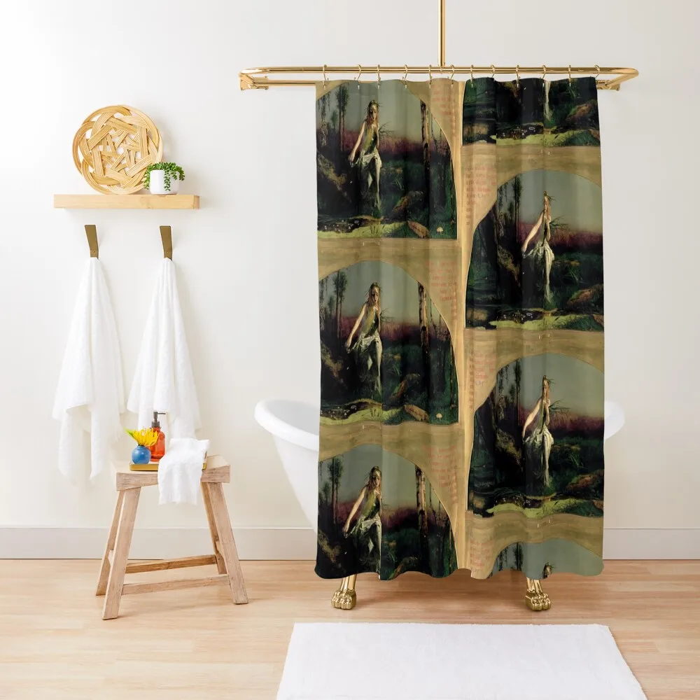 Ophelia 1852 - Arthur Hughes, аксессуары для занавесок для душа и услуг, коробка для ванной комнаты, современные аксессуары для ванной комнаты, занавеска Ophelia 1852 - Arthur Hughes, аксессуары для занавесок для душа и услуг, коробка для ванной комнаты, современные аксессуары для ванной комнаты, занавеска