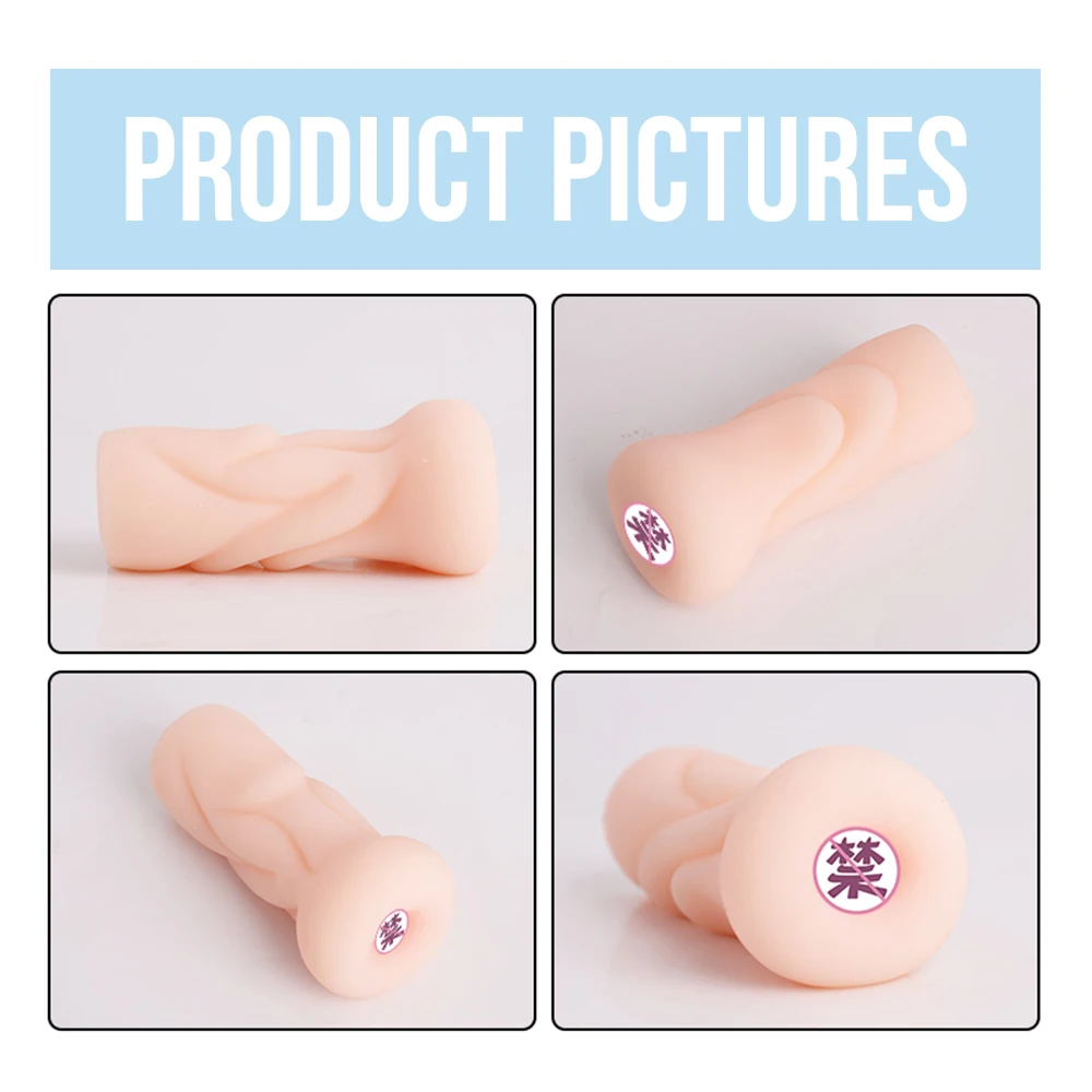 Realistic Male Masturbator Blowjob Toy Pocket Pusssy For Men Masturbating Toys Industrial Sex Vagina Sex Toys For Men