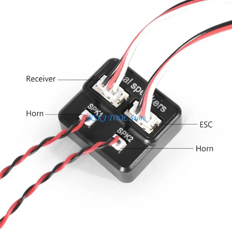 L8RC Remote Control Engine Sound Module Simulation 3.6V-8V 5W Power Engine Sound