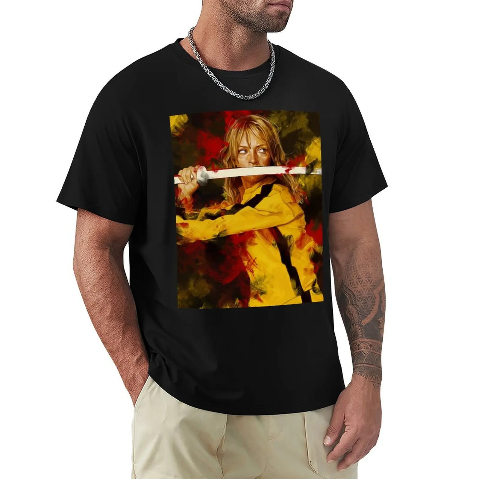 Kill Bill [REVENGE] T-Shirt Fashion Pattern Printed Tee Shirt